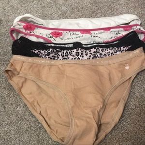 4 Victoria Secret Bikini panties